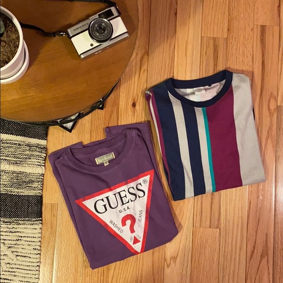 Urban Outfitters Other - Men’s oversized Tees GUESS, UO